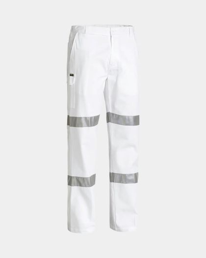 Bisley 3M Taped Cotton Drill Work Pant