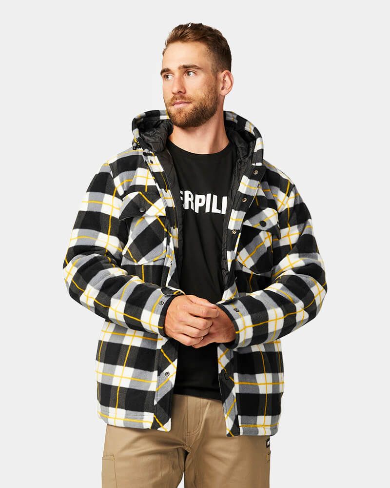 Cat flannel jacket outlet